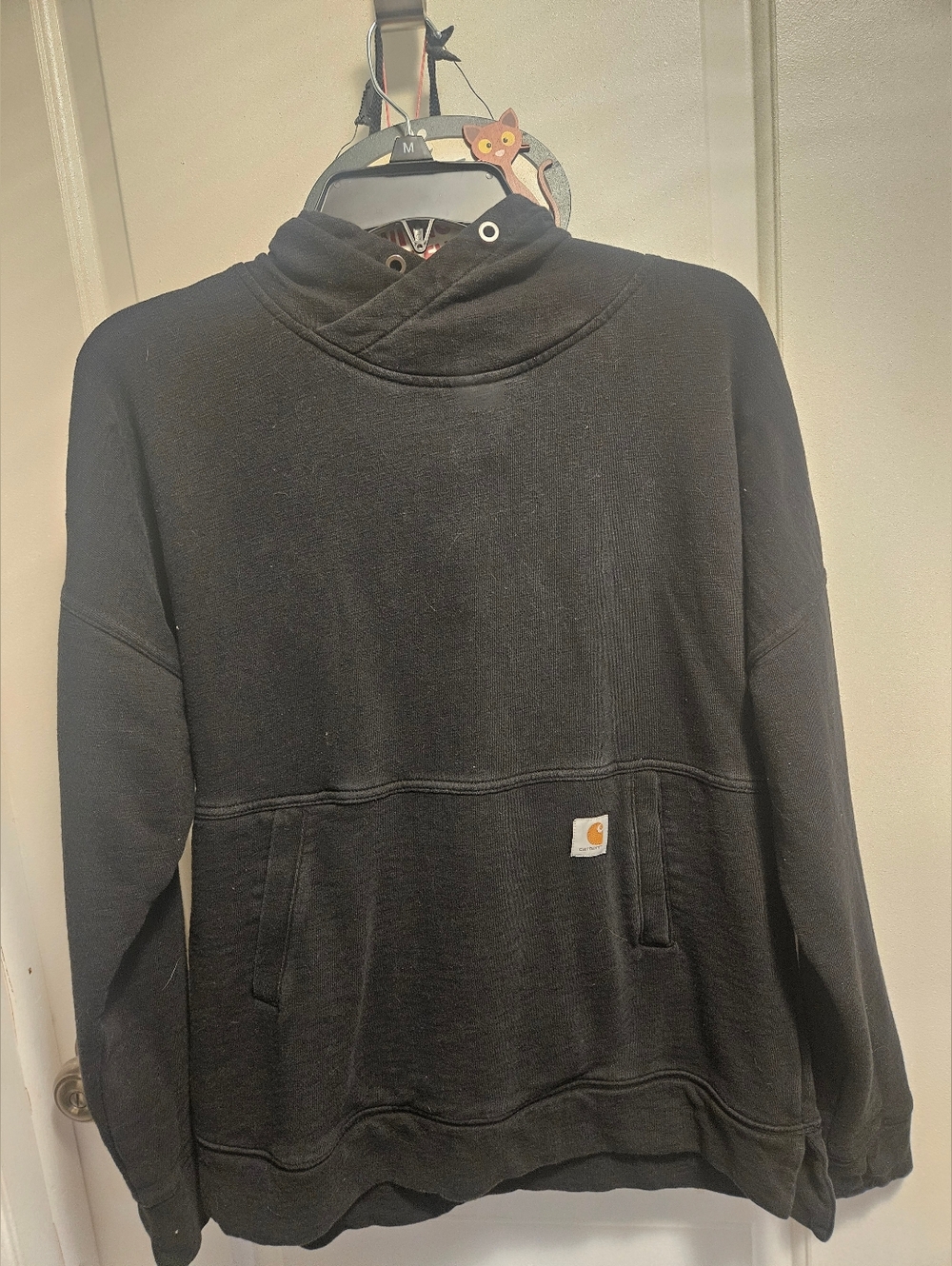 Carhartt Women's Relaxed Fit Hoodie M Outdoor Tactical Fitness Casual